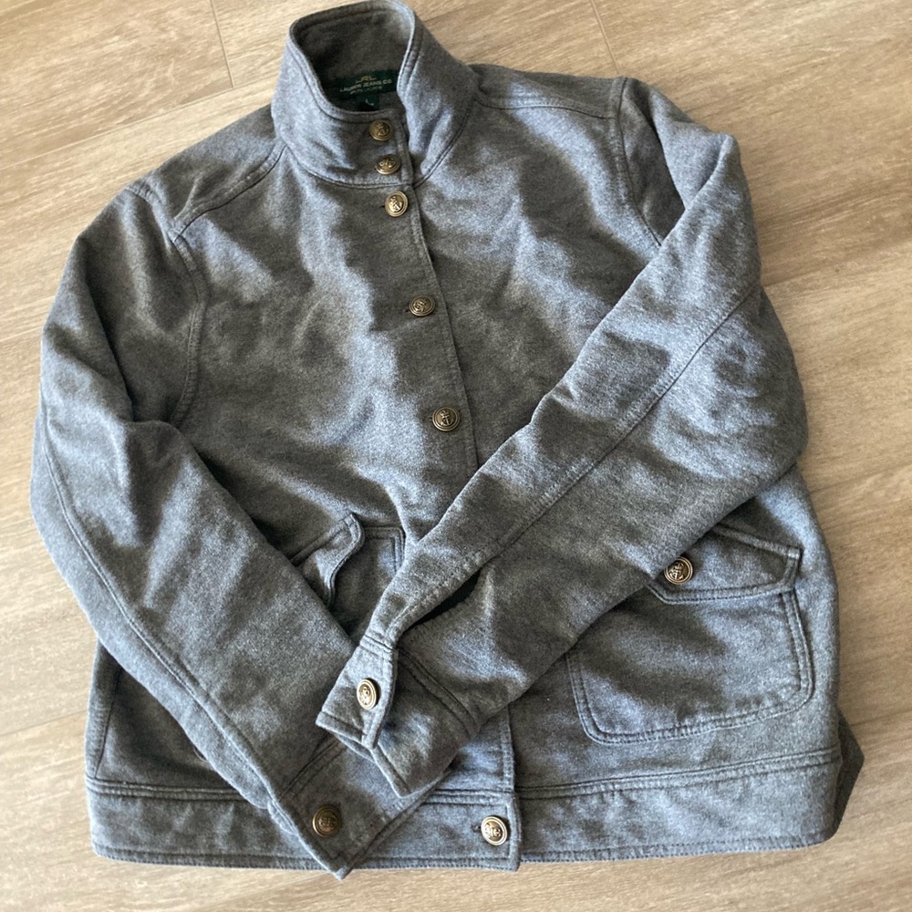 Ralph Lauren Gray Bomber Jacket
